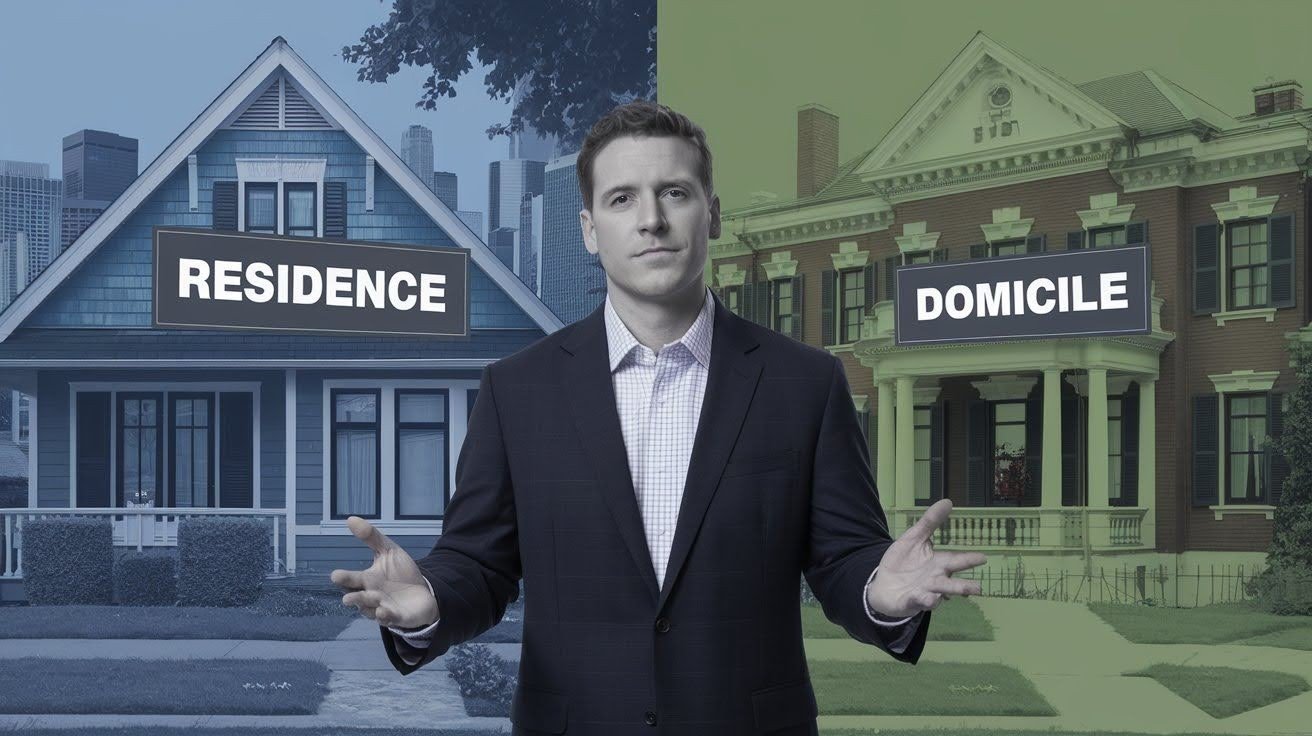 Domicile vs Residence key difference