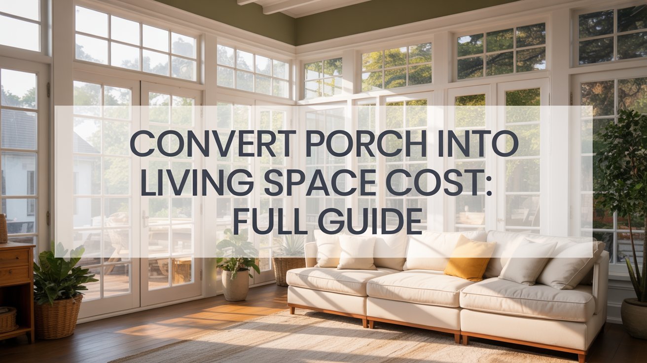 Convert Porch Into Living Space