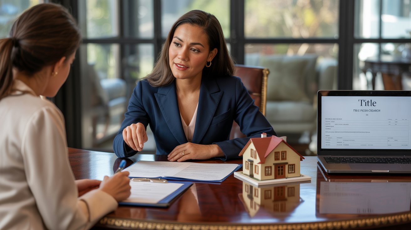 Use Title Company or Real Estate Agent