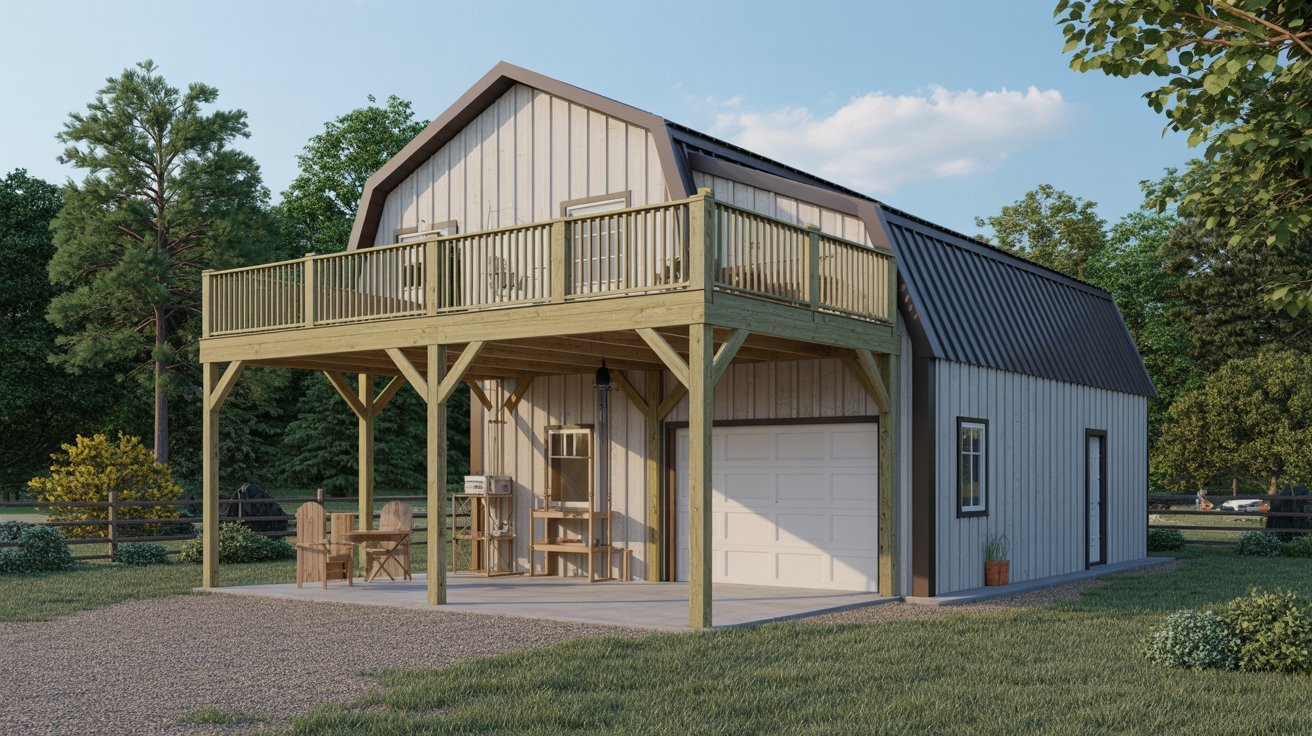 What Is a Pole Barn With Living Quarters