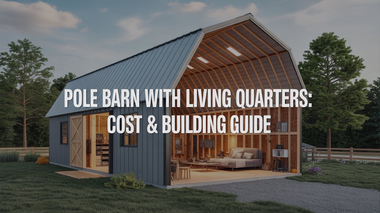 Pole Barn With Living Quarters