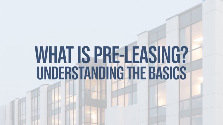 What Is Pre-Leasing? Understanding the Basics - ResidenceTime